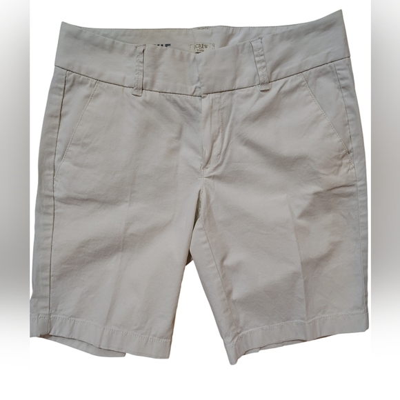 J. Crew Women's Beige Shorts - Size Small - Picture 2 of 4